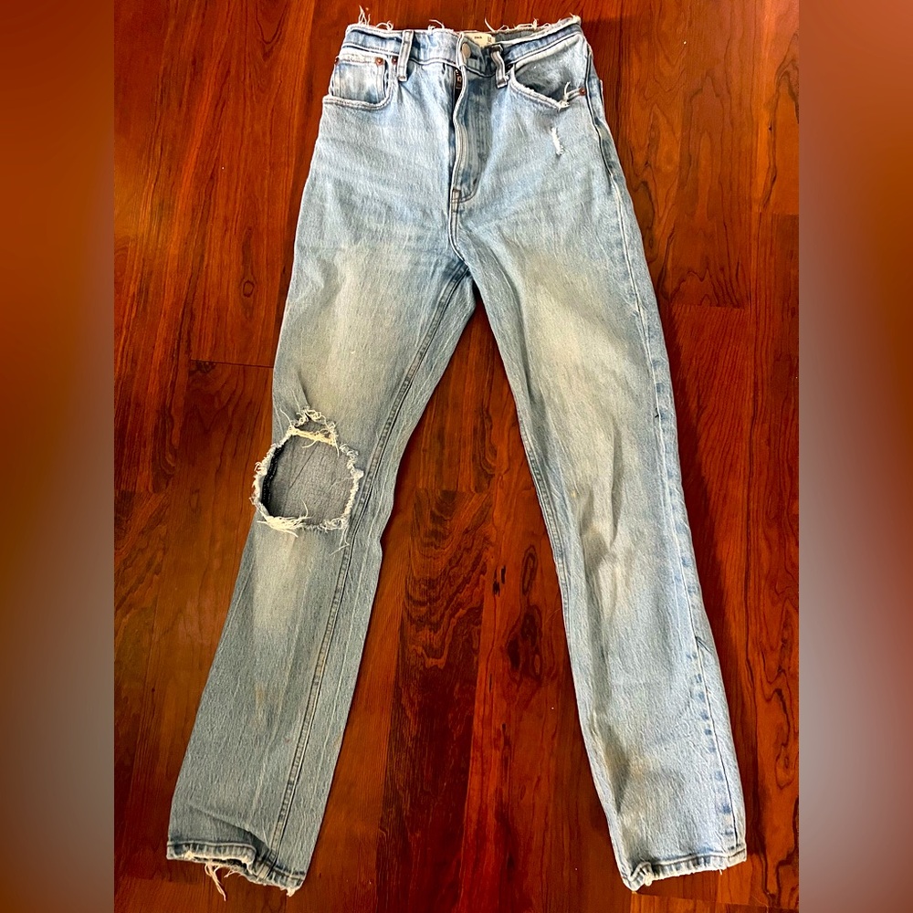 Abercrombie and Fitch 90s straight jeans